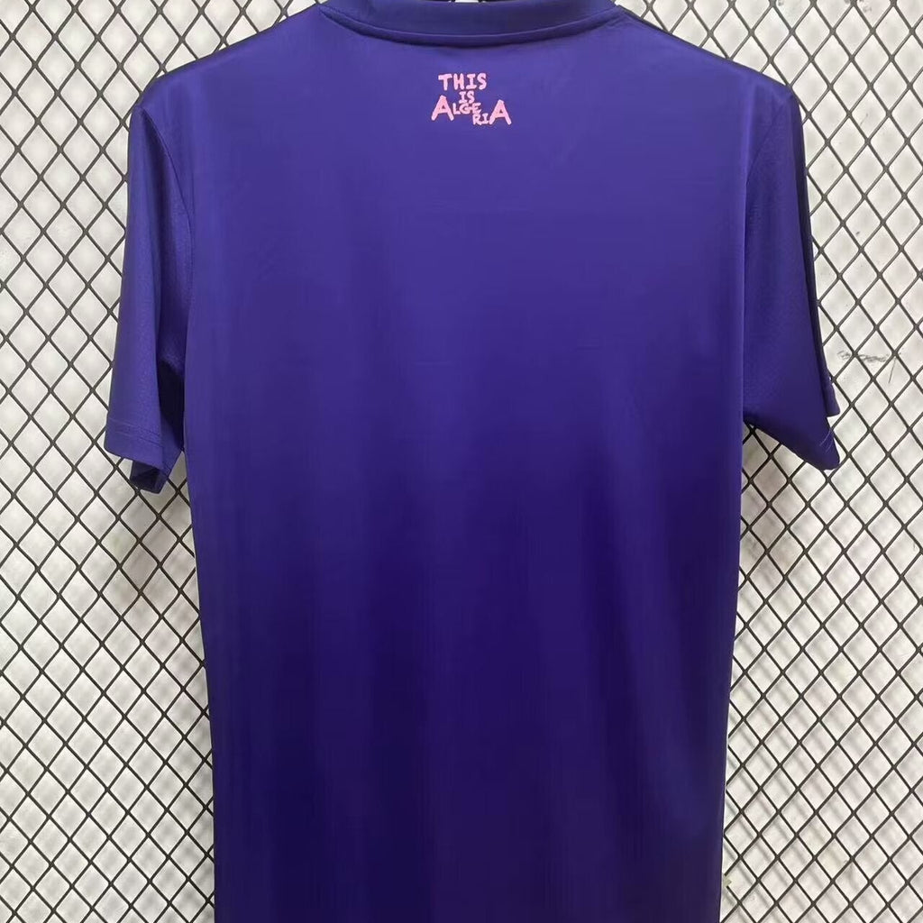 Maillot Algérie Bleu rose