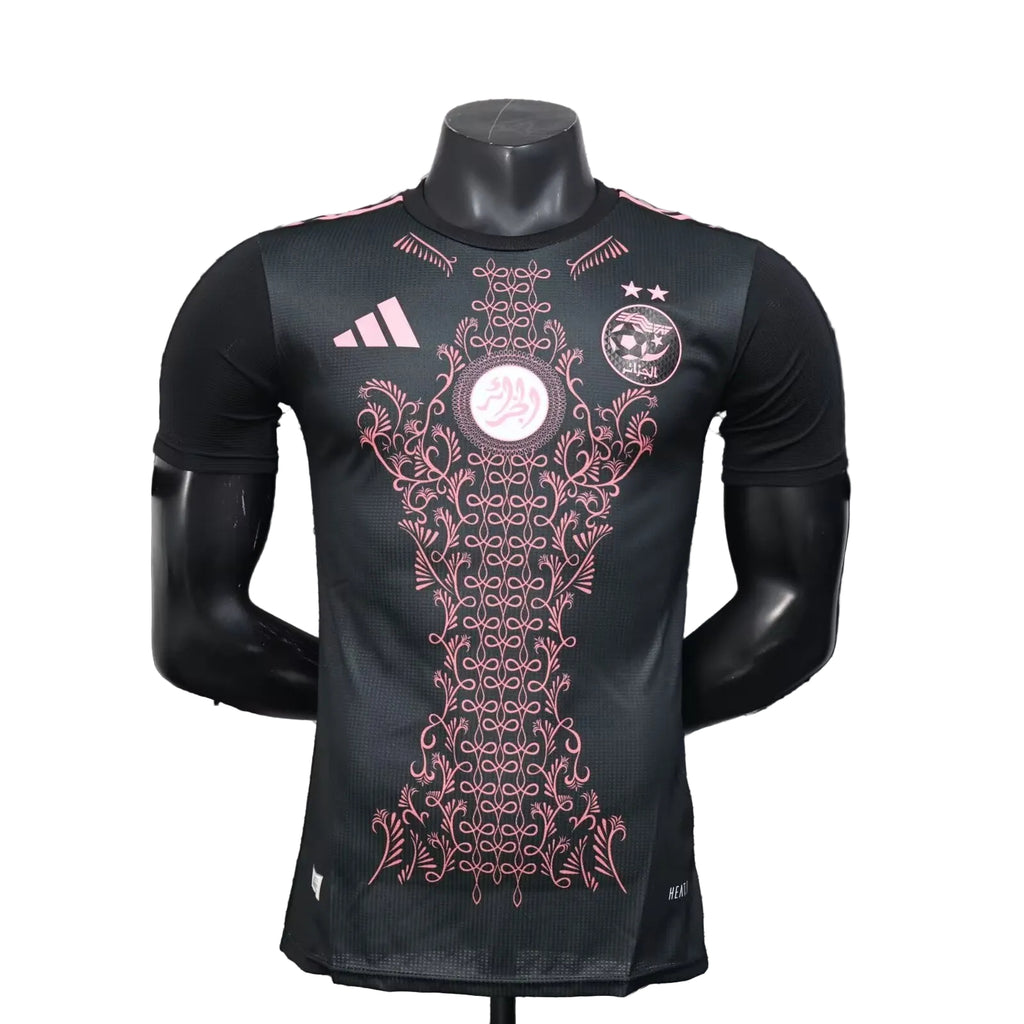 Maillot Algérie Noir rose