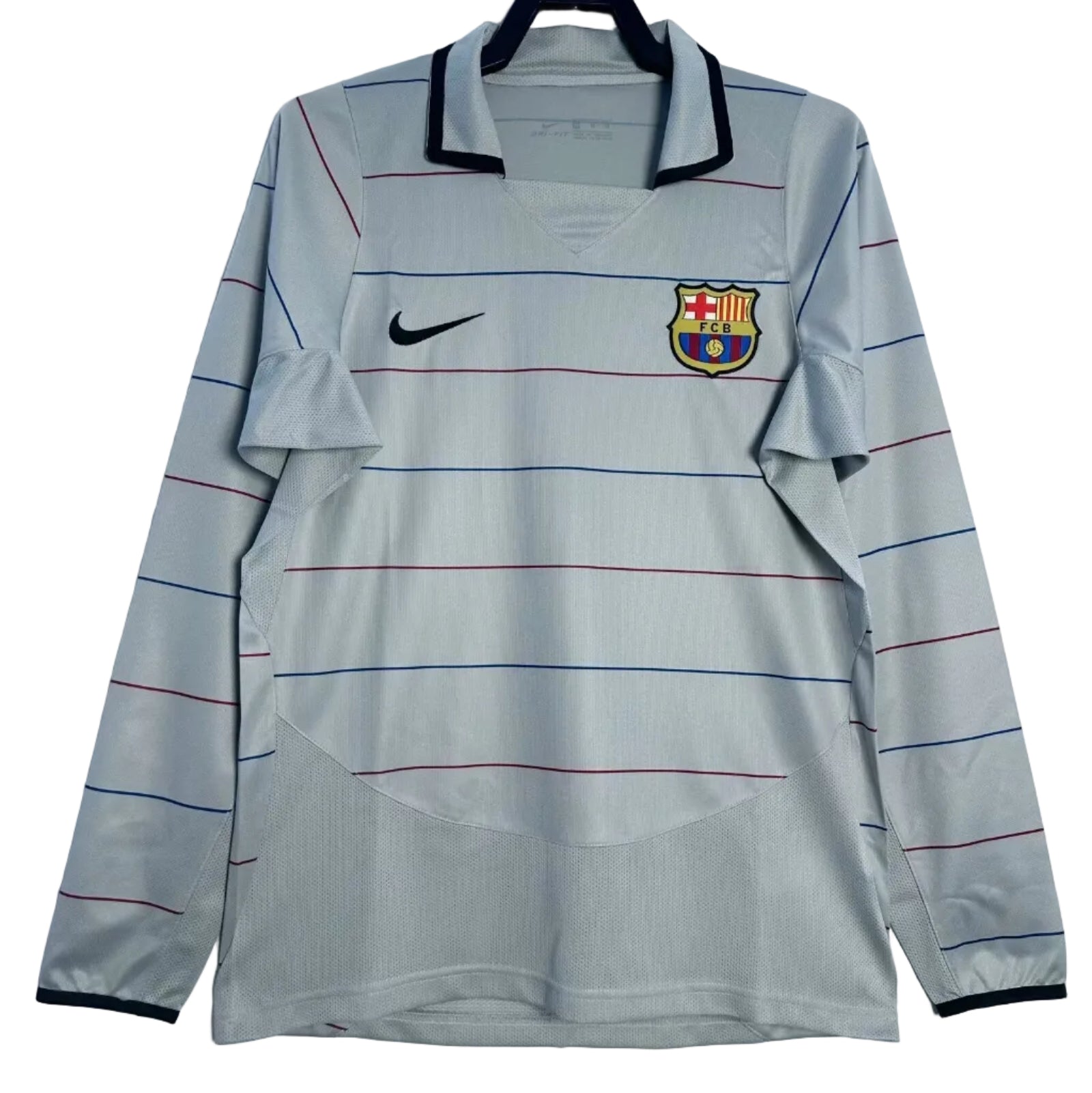 Maillot Barcelone Retro Exterieur Longue manche 2003-2004