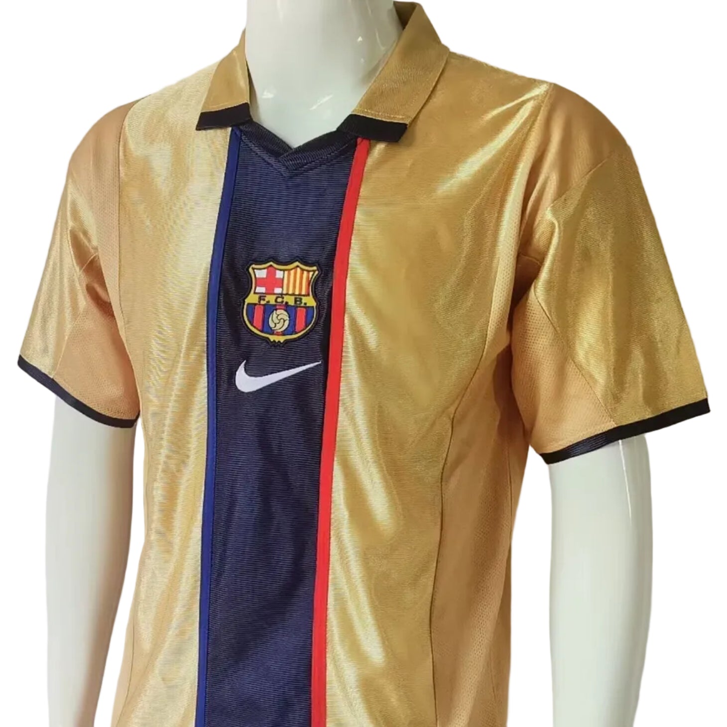 Maillot Barcelone Retro Gold