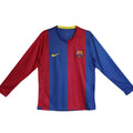 Maillot Barcelone Domicile Retro 1998 Manche Longue