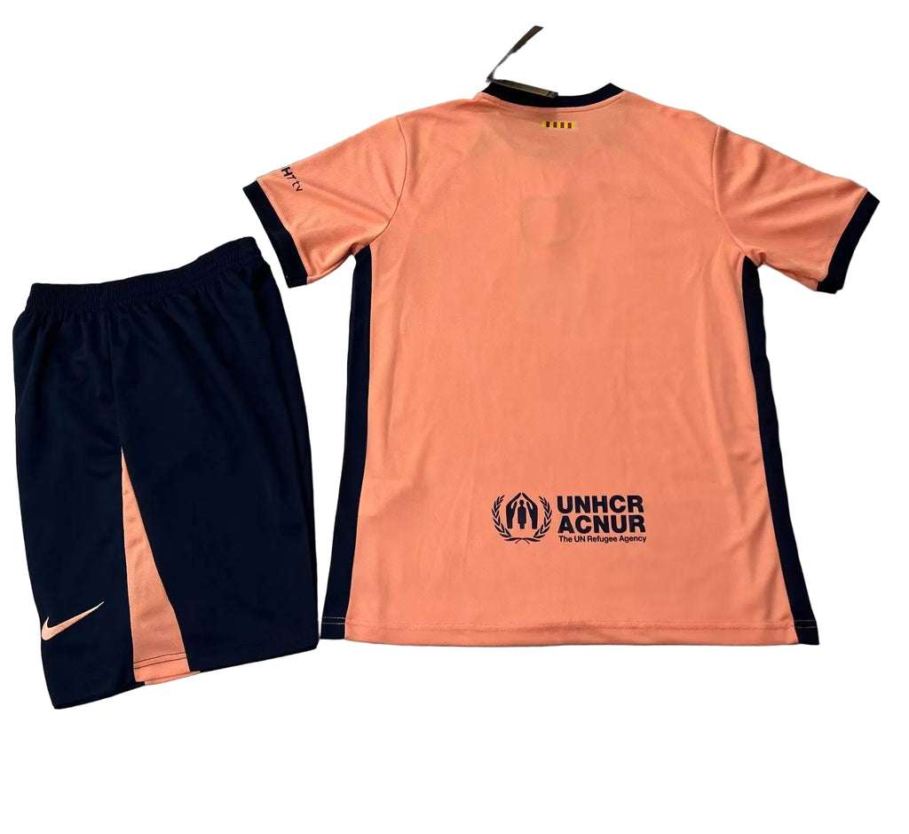 Maillot Barcelone Orange avec short