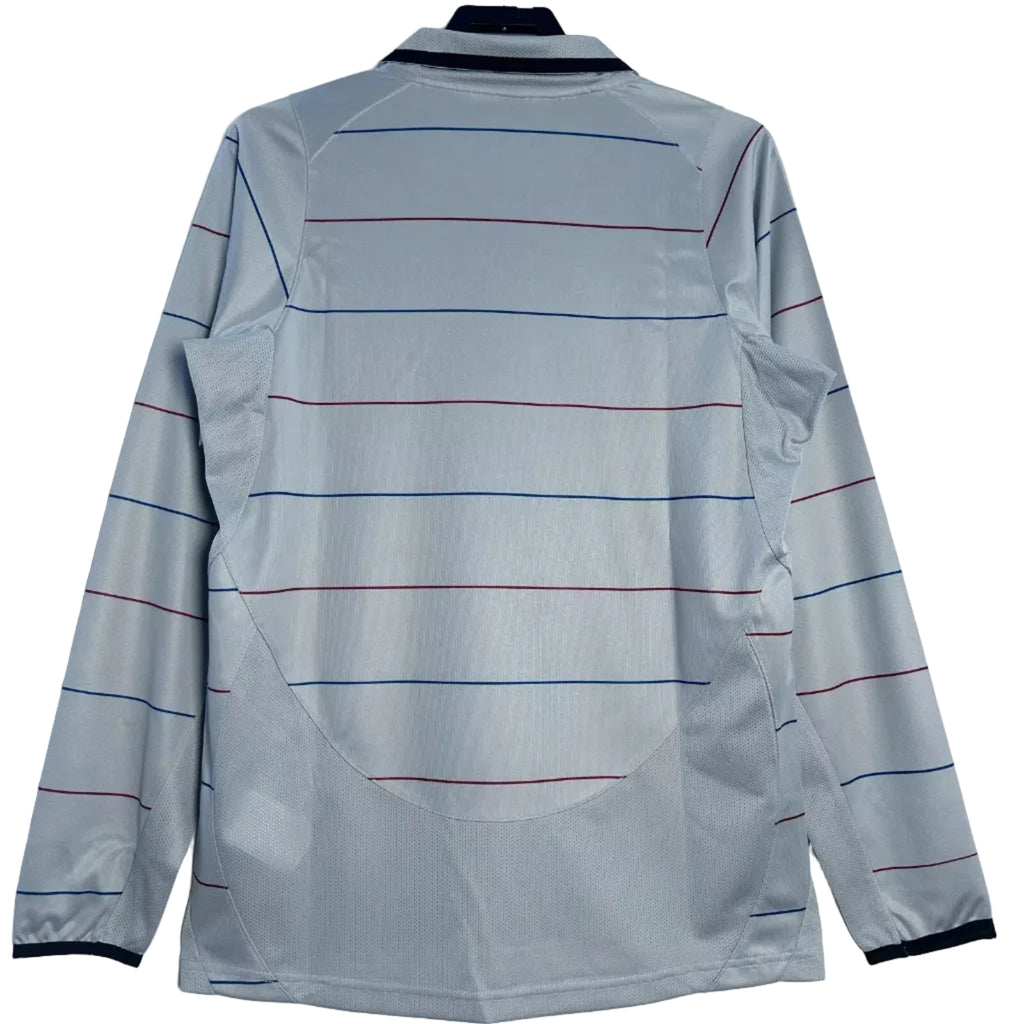 Maillot Barcelone Retro Exterieur Longue manche 2003-2004