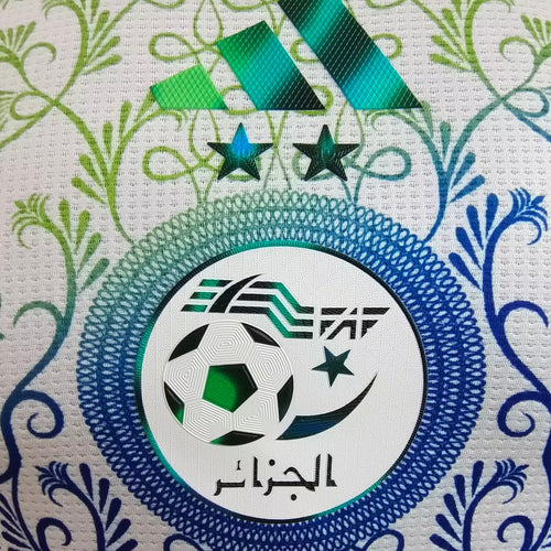 Maillot Algérie Blanc Bleu