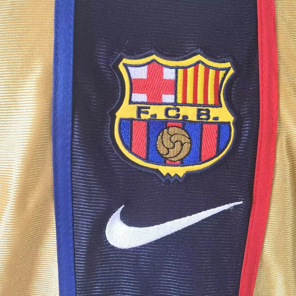 Maillot Barcelone Retro Gold
