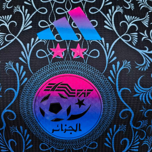 Maillot Algérie Noir Bleu