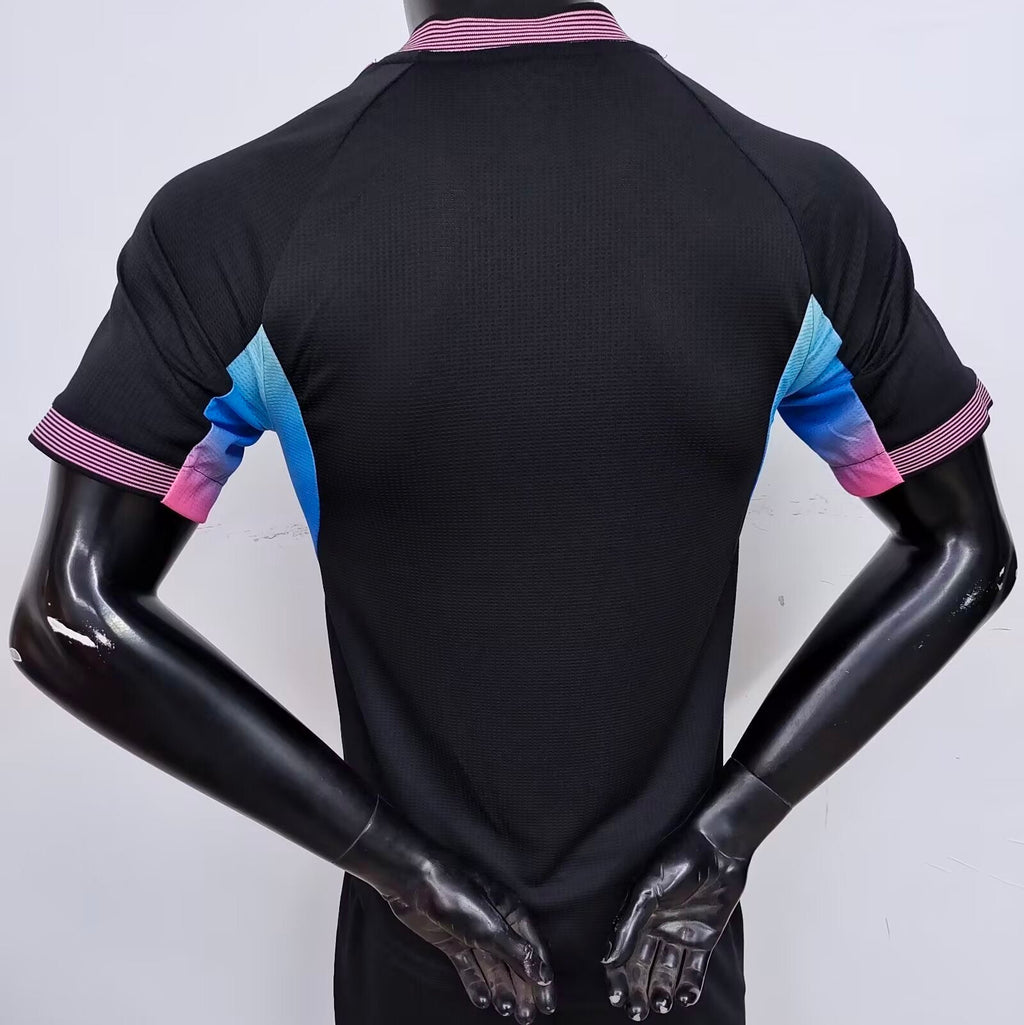 Maillot Algérie Noir Bleu