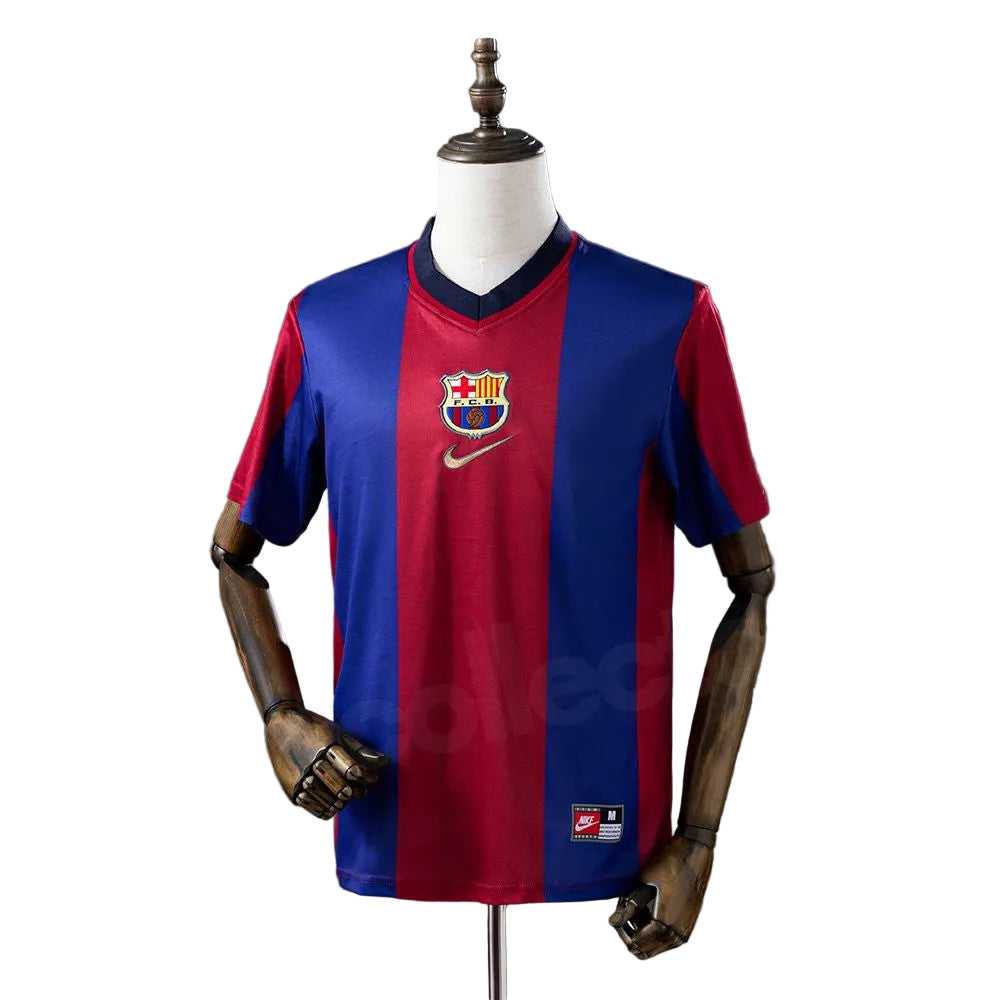 Maillot Barcelone Domicile Retro 1998 Collector