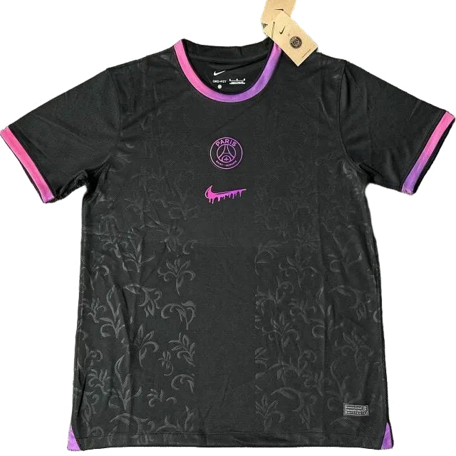 Maillot  PSG SPÉCIAL noir et rose 24/25
