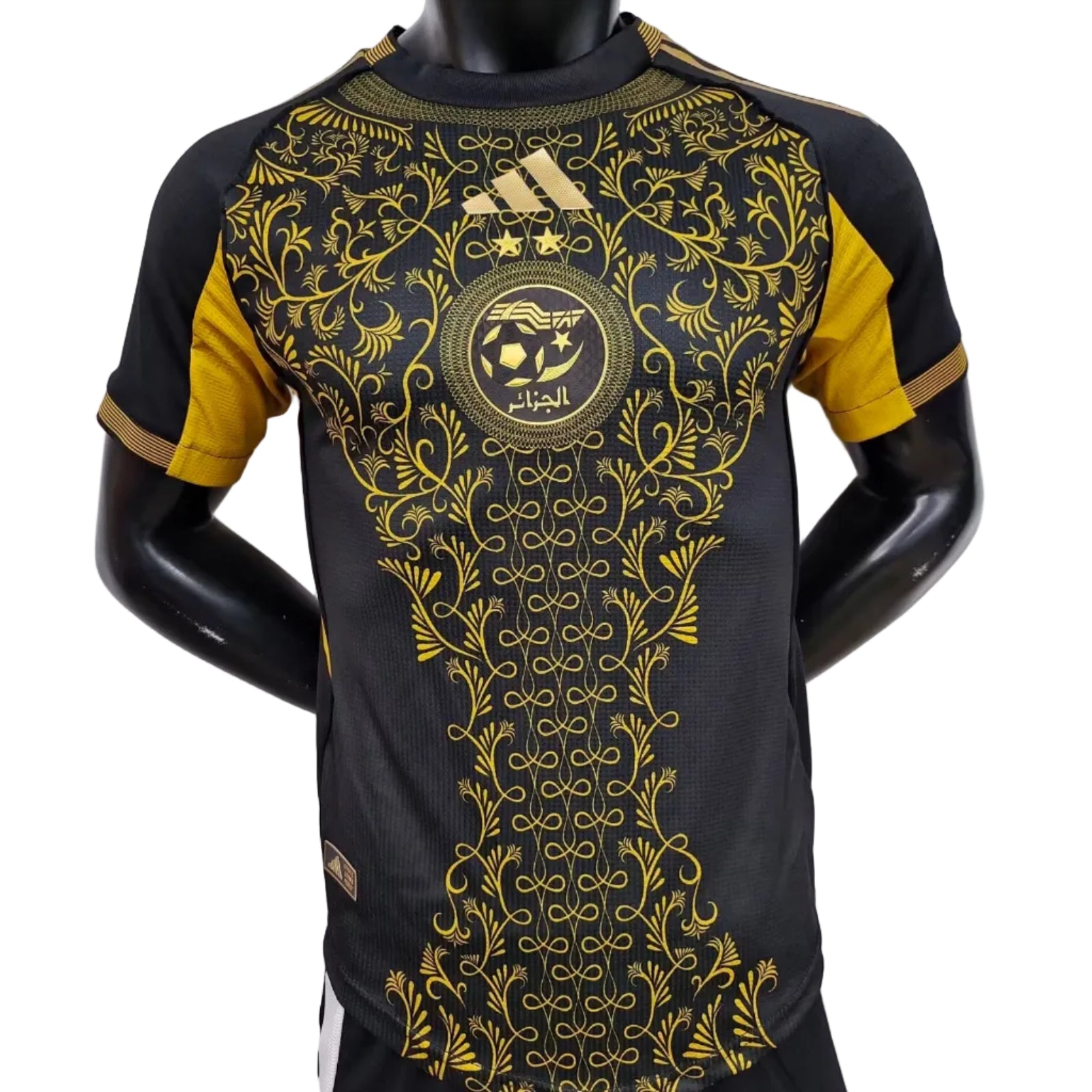 Maillot Algérie Or noir