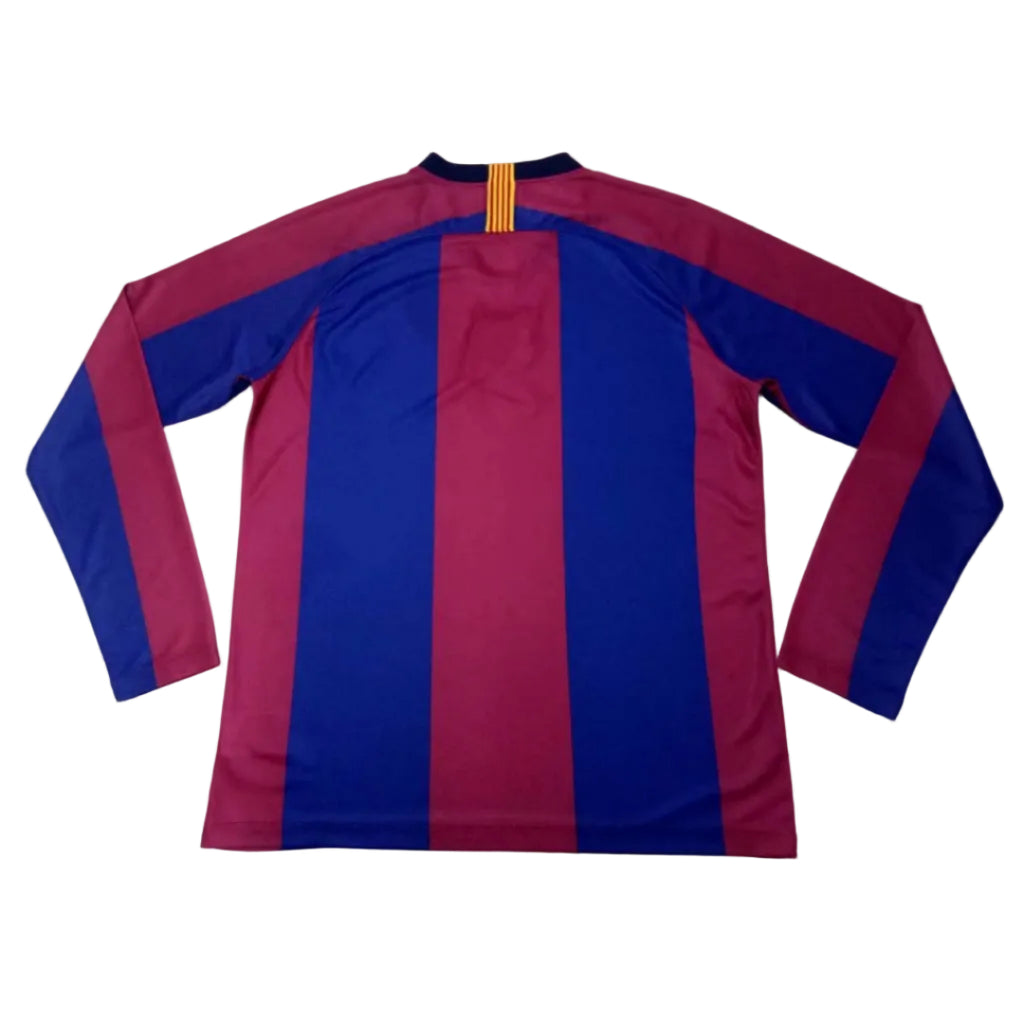 Maillot Barcelone Domicile Retro 1999 Manche Longue