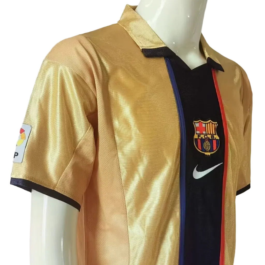 Maillot Barcelone Retro Gold