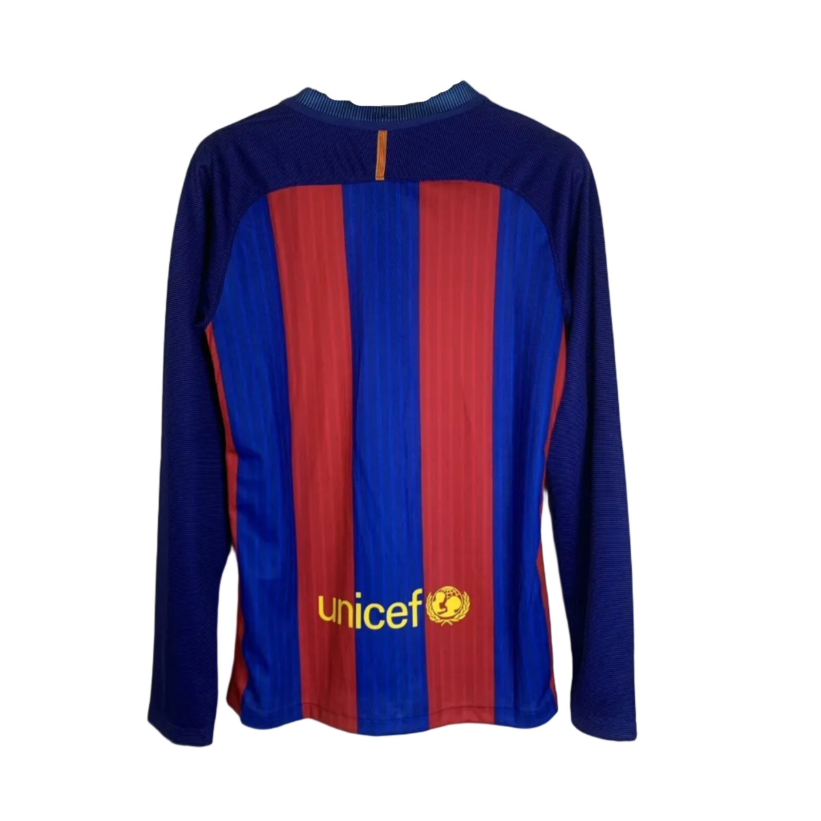 Maillot Barcelone Domicile Retro 2015 Manche Longue