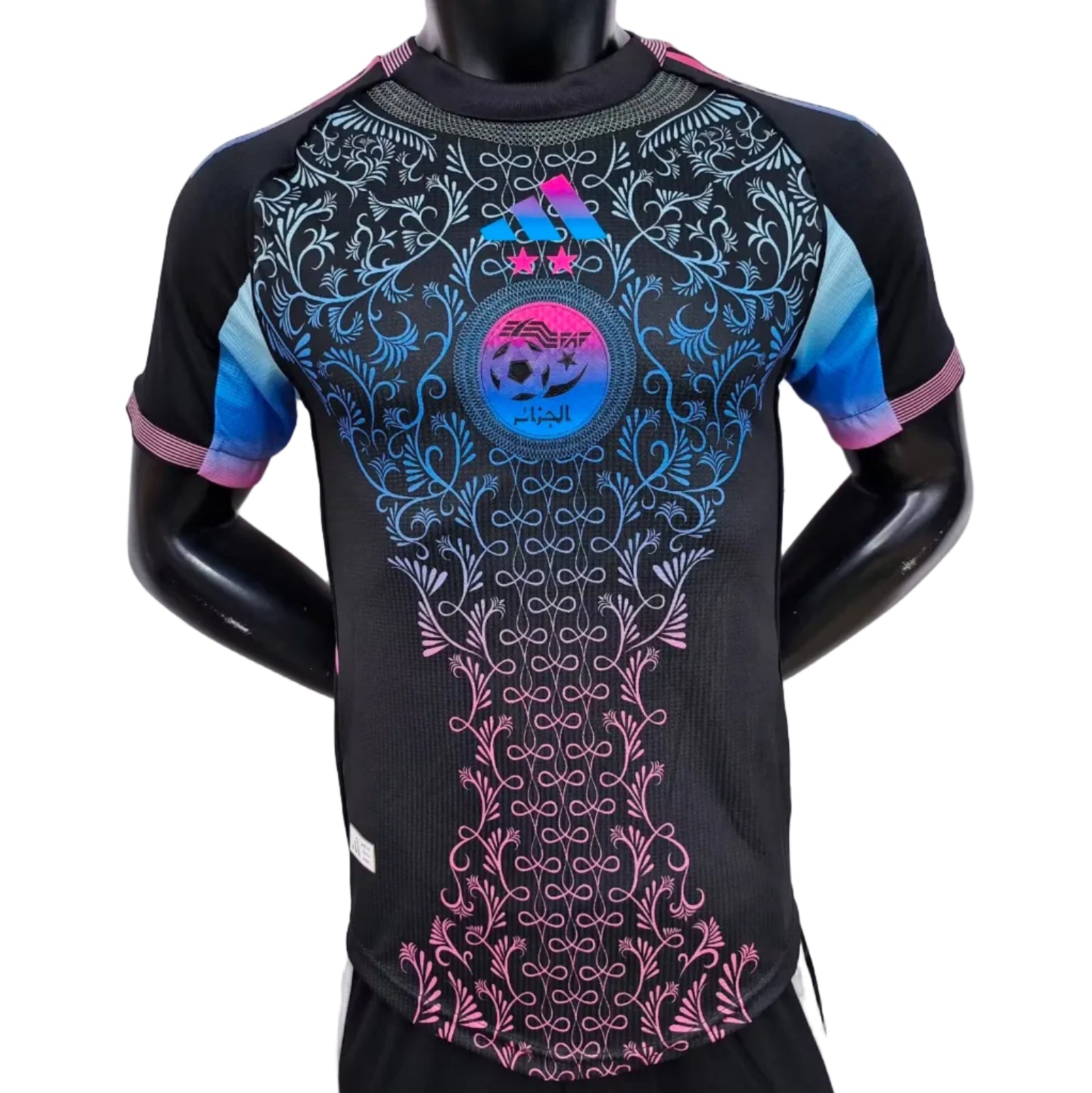 Maillot Algérie Noir Bleu