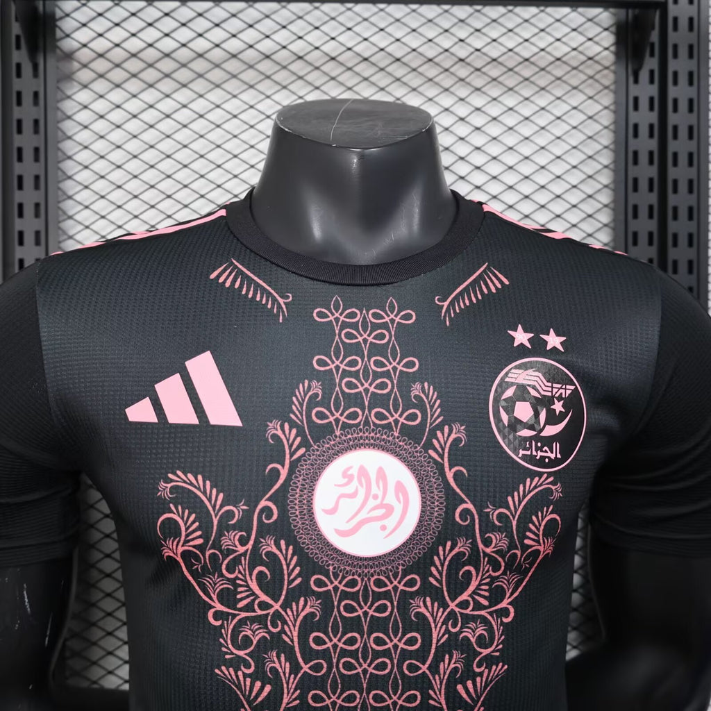 Maillot Algérie Noir rose