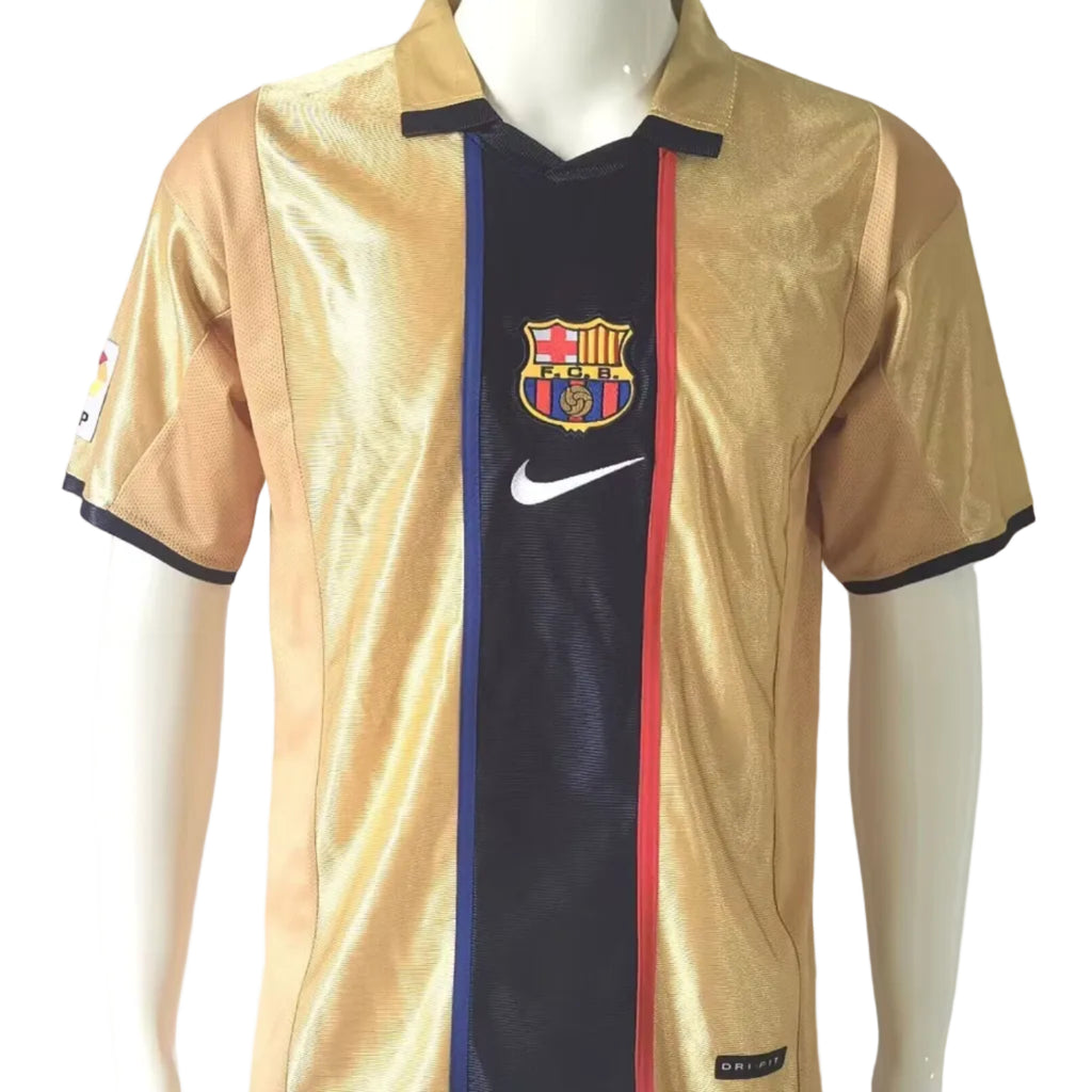 Maillot Barcelone Retro Gold